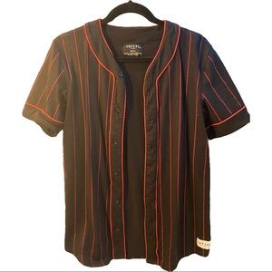 Empyre Black and Red Button Up